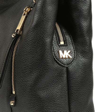 michael kors black evie handbag